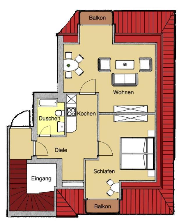 Ferienwohnanlage Duenenhaus Lägenhet Hohwacht Exteriör bild
